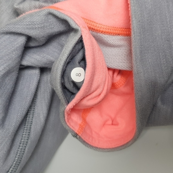 Lululemon Gather and Crow Fossil White Slub Crop - Picture 7 of 10